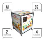 Bottle Shape Pouch Filling Machine Combo – Juice Packaging Machine for Small Business - Image 3